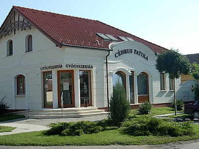 Cédrus patika bemutatókép