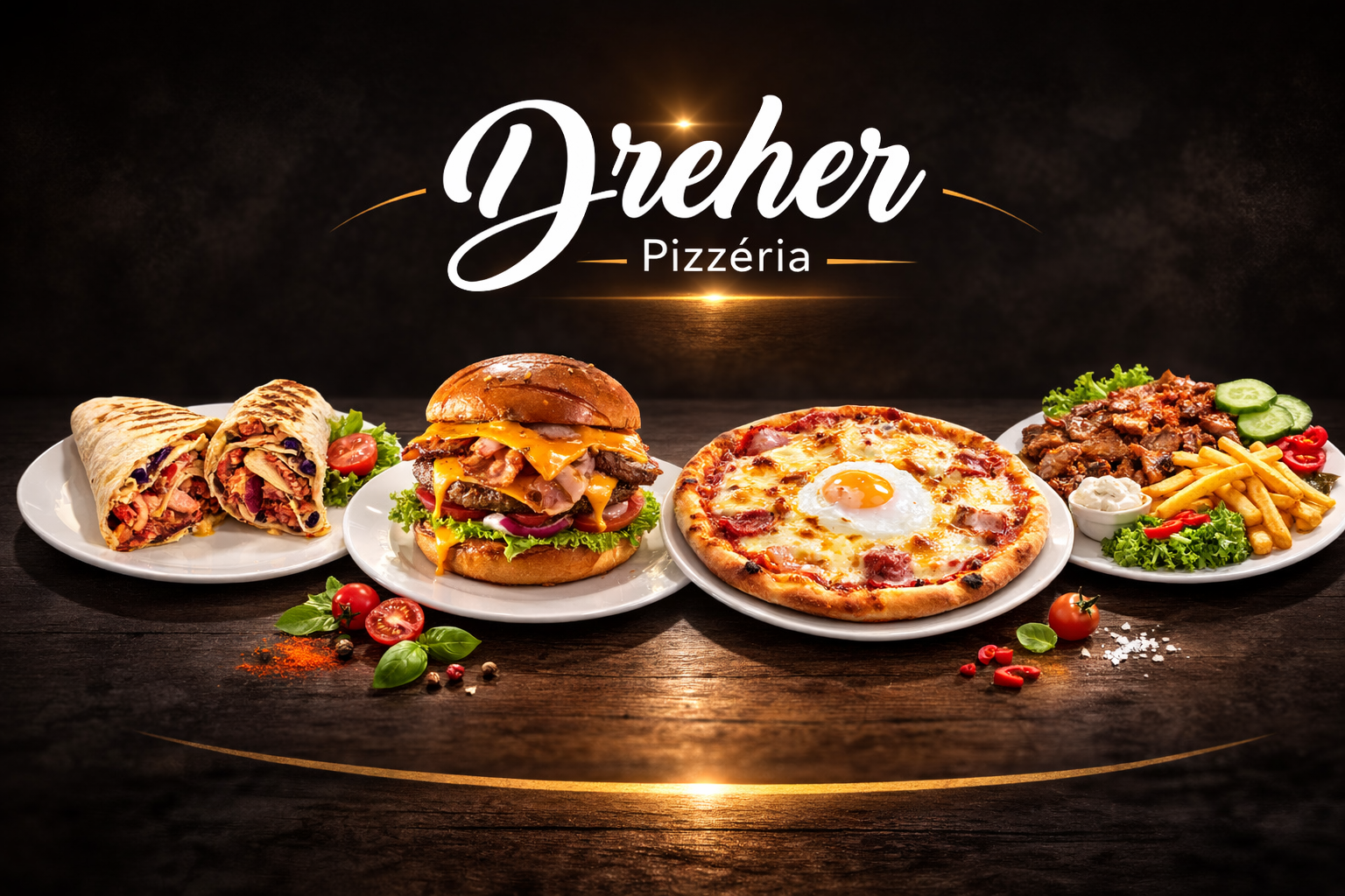 Dréher Pizzéria bemutatókép