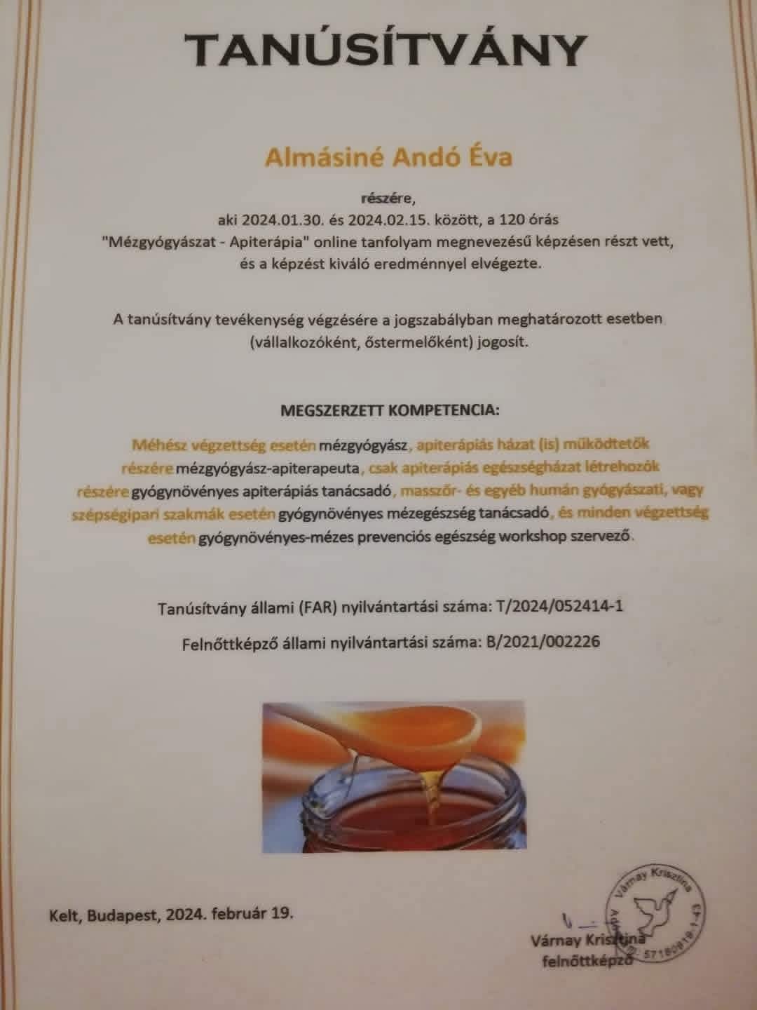 Kígyósi Méz kép 5