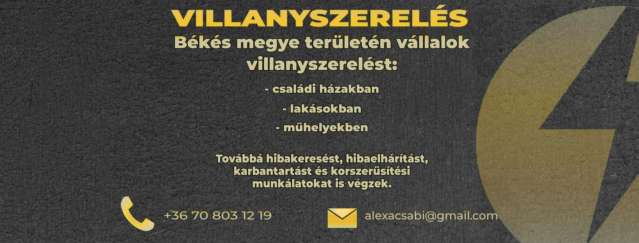 Alexa Csaba József egyéni vállalkozó bemutatókép
